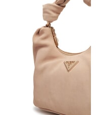 GUESS ISOTTA Wildledertasche mit Kette einfach taupe - Damentaschen - 4