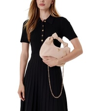 GUESS ISOTTA Wildledertasche mit Kette einfach taupe - Damentaschen - 5