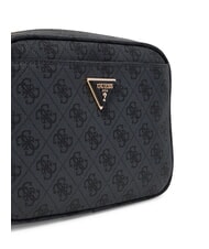 GUESS MERIDIAN 2 Schulter-Kameratasche Kohle - Damentaschen - 4