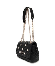 GUESS EVERLEE Stepptasche mit Applikationen SCHWARZ - Damentaschen - 3