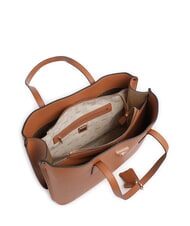 GUESS MERIDIAN 2 Schulter-Einkaufstasche COGNAC - Damentaschen - 4