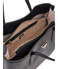 GUESS MERIDIAN 2 Schulter-Einkaufstasche SCHWARZ - Damentaschen - 5