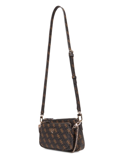 NOELLE 2 2-in-1-Umhängetasche mit 4G-Logo braun - Damentaschen