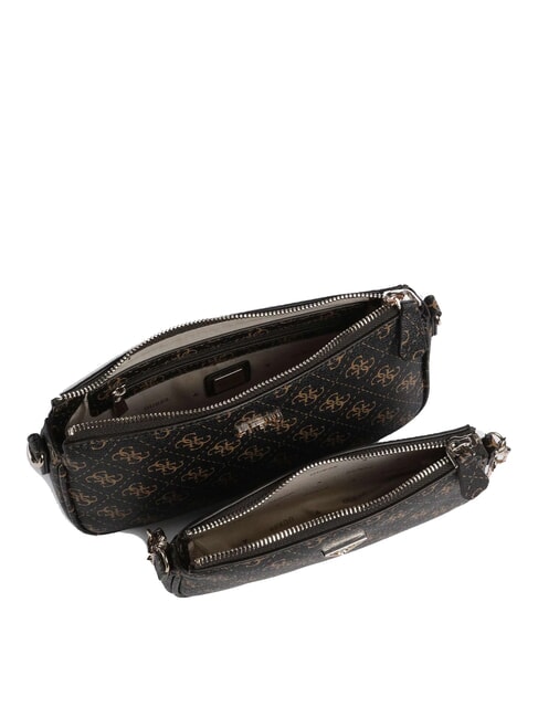 NOELLE 2 2-in-1-Umhängetasche mit 4G-Logo braun - Damentaschen