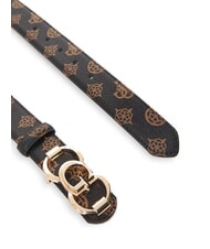 GUESS 4G LOGO PEONY Gürtel mit Logo-Schnalle mochalog - Gürtel - 3