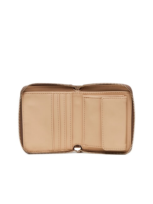 LAUREL 2 Kleine Geldbörse mit Rundum-Reißverschluss MILCH-LOGO - Brieftaschen Damen