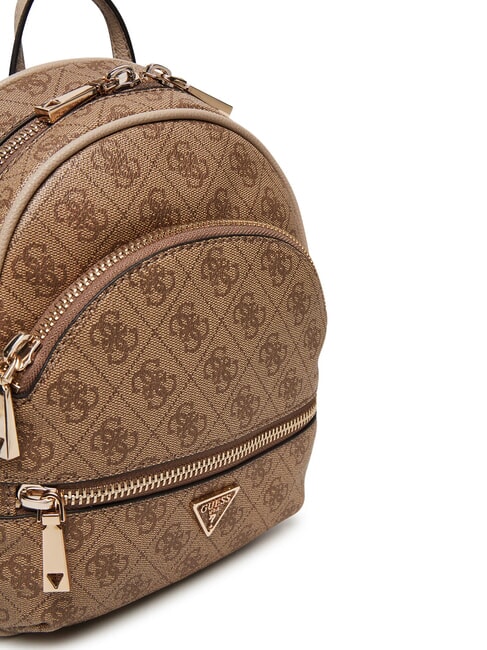 MANHATTAN 2 Kleiner Rucksack mit 4G-Pfingstrosen-Logo MILCH-LOGO - Damentaschen