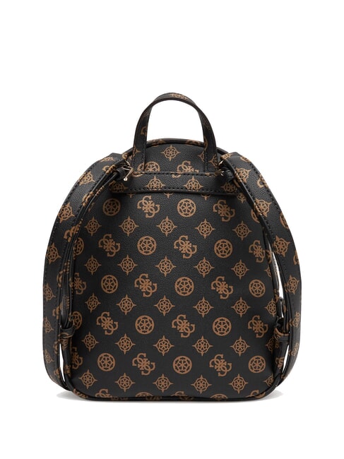 MANHATTAN 2 Kleiner Rucksack mit 4G-Pfingstrosen-Logo mochalog - Damentaschen