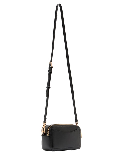 RIDHI Kleine Kameratasche mit 2 Reißverschlüssen SCHWARZ - Damentaschen