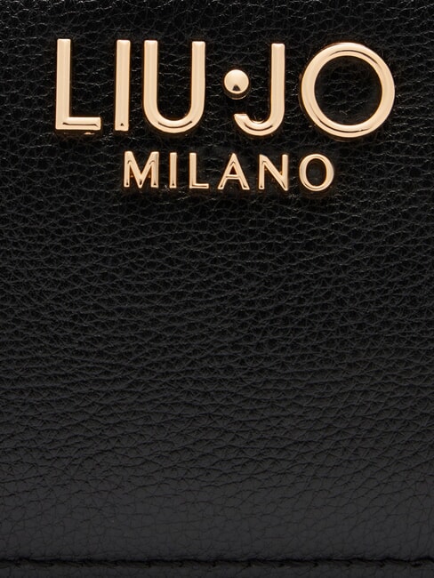 RIDHI Kleine Kameratasche mit 2 Reißverschlüssen SCHWARZ - Damentaschen