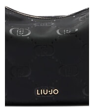 LIUJO KALISKA Mittelgroße Hobo-Tasche aus Nylon SCHWARZ - Damentaschen - 5