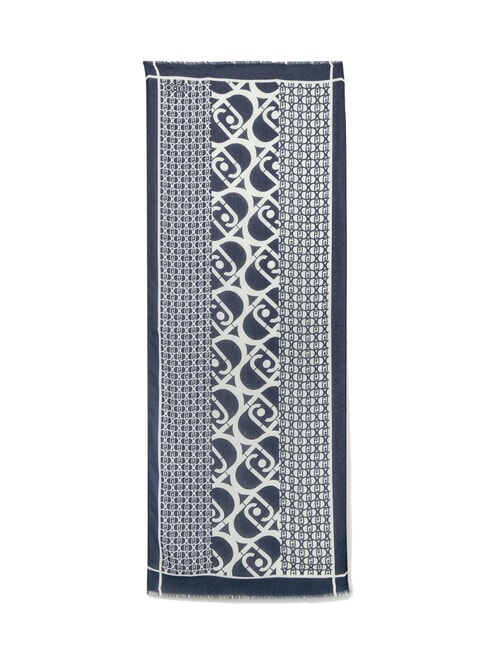 LOGO Stola mit Aufdruck Denim - Schals
