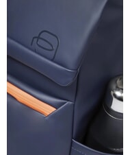 PIQUADRO CORNER SPECIALE GOMMATO Rolltop-Laptop-Rucksack Blau - PC-Rucksäcke - 3