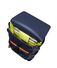 PIQUADRO CORNER SPECIALE GOMMATO Rolltop-Laptop-Rucksack Blau - PC-Rucksäcke - 6