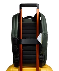 PIQUADRO CORNER SPECIALE GOMMATO  14" Laptop-Rucksack, erweiterbar GRÜN - PC-Rucksäcke - 7