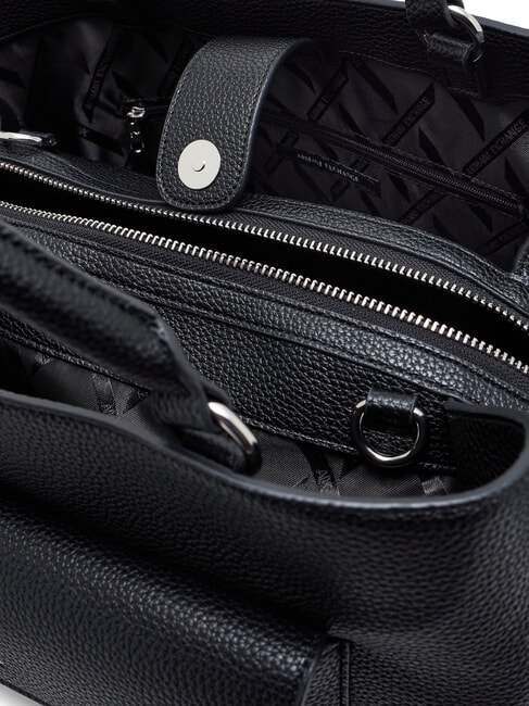 NICOLE Handtasche mit Tasche und Schultergurt Schwarz - Damentaschen