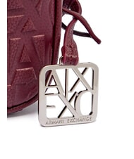 ARMANI EXCHANGE LIZ PEBBLE Kameratasche mit gepr&auml;gtem Logo Rille - Damentaschen - 4