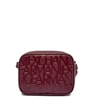 ARMANI EXCHANGE LIZ PEBBLE Kameratasche mit gepr&auml;gtem Logo Rille - Damentaschen - 5