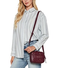 ARMANI EXCHANGE LIZ PEBBLE Kameratasche mit gepr&auml;gtem Logo Rille - Damentaschen - 6