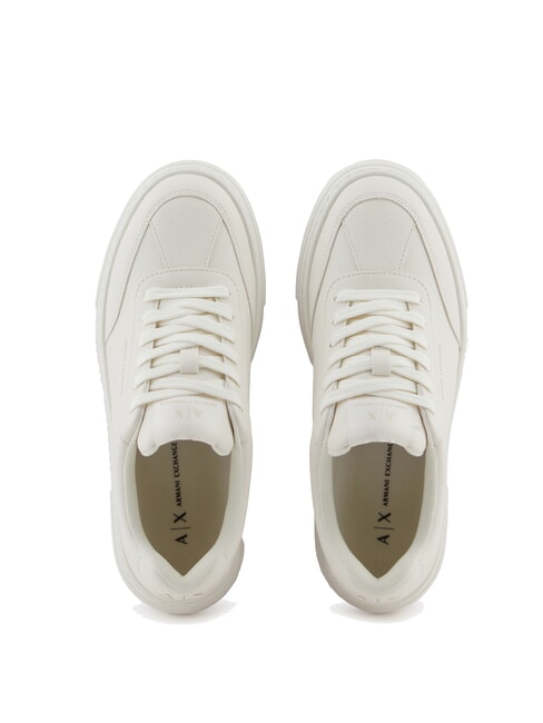 KURT MINI-TUMBLED Sneakers mit hoher Sohle cremefarben - Damenschuhe