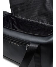 ARMANI EXCHANGE CEDRIC Große Reisetasche mit Schultergurt schwarz/schwarz - Reisetaschen - 5