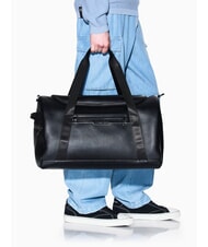 ARMANI EXCHANGE CEDRIC Große Reisetasche mit Schultergurt schwarz/schwarz - Reisetaschen - 6