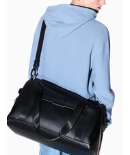 ARMANI EXCHANGE CEDRIC Große Reisetasche mit Schultergurt schwarz/schwarz - Reisetaschen - 7