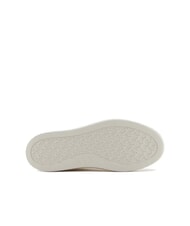 ARMANI EXCHANGE JANE Plateau-Sneaker gebrochenes Weiß + blasses Gold - Damenschuhe - 6