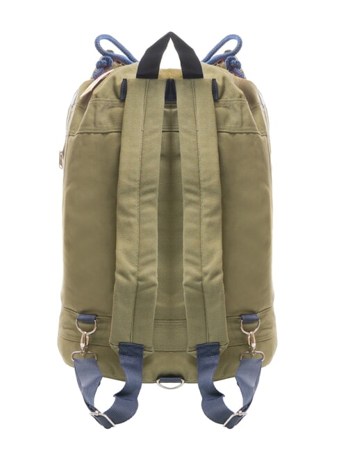 CABARDINE Strandtasche aus Baumwolle dunkles Militär - Damentaschen