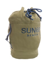 SUN68 CABARDINE Strandtasche aus Baumwolle dunkles Militär - Damentaschen - 3