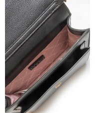 LIUJO CALIWEN Kleine Umhängetasche mit Überschlag SCHWARZ - Damentaschen - 5