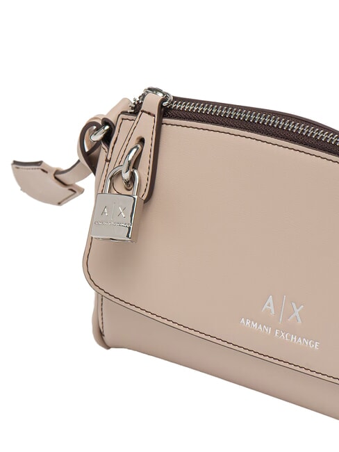 JANE Umhängetasche mit Vorhängeschloss rosa Fata Morgana/dunkles Doha - Damentaschen