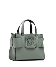 ARMANI EXCHANGE SUSIE Mini-Handtasche mit Schultergurt Salbei - Damentaschen - 2