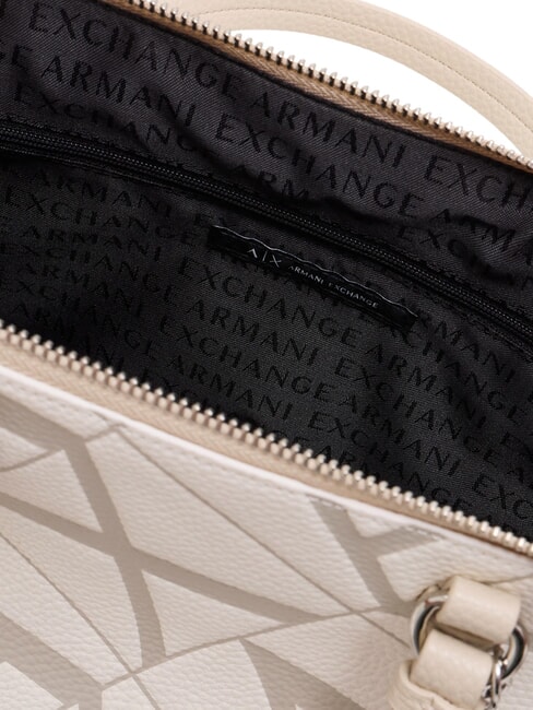 GYNGER Handtasche mit Schultergurt weiß/tal - Damentaschen