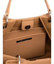 ARMANI EXCHANGE WAVE Große perforierte Handtasche Kamelrosa - Damentaschen - 4