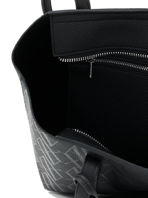 SILVYE MONOGRAM Schulter-Einkaufstasche schwarz/schwarz - Damentaschen