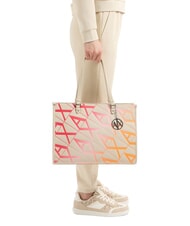 ARMANI EXCHANGE GYNGER DEGRADE Schulter-Einkaufstasche Tal/Abbau - Damentaschen - 7