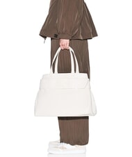 ARMANI EXCHANGE SUSIE SOFT Umhängetasche mit Schnalle cremefarben - Damentaschen - 6