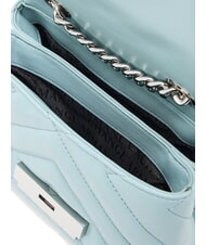 ARMANI EXCHANGE A|X MATELASSE Mini-Umhängetasche dunkle Reflexion - Damentaschen - 6