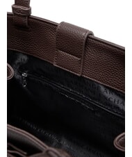ARMANI EXCHANGE SUSIE SOFT Umh&auml;ngetasche mit Schnalle hei&szlig;e Schokoladenso&szlig;e - Damentaschen - 5