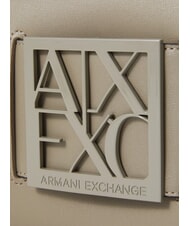ARMANI EXCHANGE A|X BUCKLE Schultertasche Braunbarsch - Damentaschen - 4