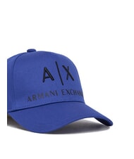 ARMANI EXCHANGE BASEBALL HAT Kappe mit Logostickerei Mazarineblau - Mützen/Hüte - 3