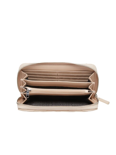 WOMAN Gesteppte Geldbörse mit Rundum-Reißverschluss Rosenfaden - Brieftaschen Damen