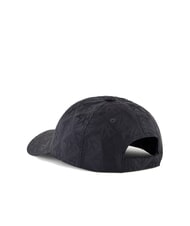 ARMANI EXCHANGE BASEBALL HAT Hut aus Satinstoff tiefes Marineblau - Mützen/Hüte - 2