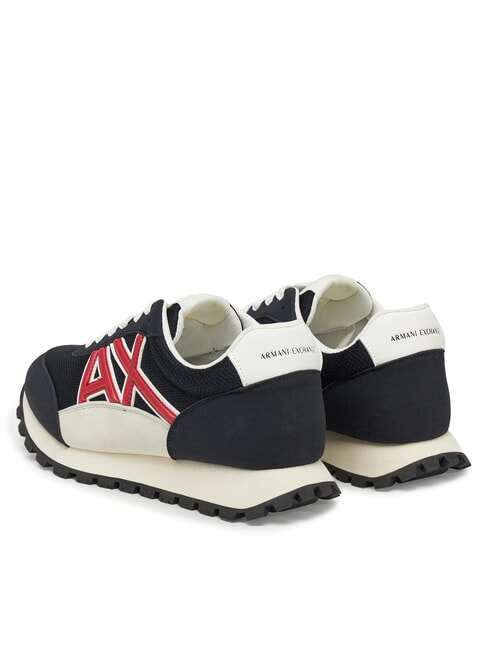 A|X Turnschuhe Dunkelblau + Kardinal - Herrenschuhe
