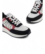 ARMANI EXCHANGE DUSSELDORF Turnschuhe Mann Off White + Cardin + Marineblau - Herrenschuhe - 4