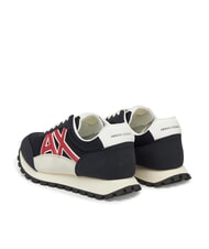 ARMANI EXCHANGE A|X Turnschuhe Dunkelblau + Kardinal - Herrenschuhe - 5
