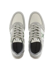 ARMANI EXCHANGE RIO Turnschuhe grau + d.frosty grün - Damenschuhe - 4