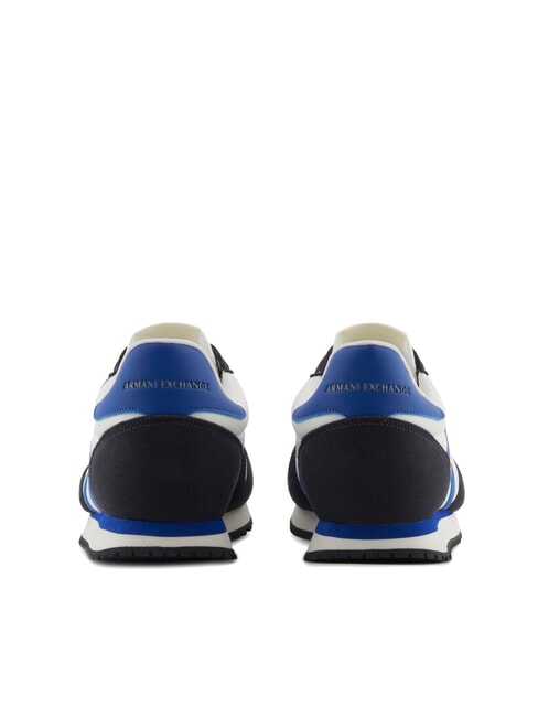 RIO Niedrige Turnschuhe Dunkelblau + Cremeweiß - Herrenschuhe