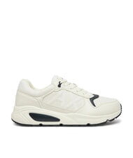 ARMANI EXCHANGE A|X Sneaker mit seitlichem Logo Off White + Jet Set - Herrenschuhe - 2